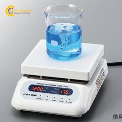 Máy khuấy từ gia nhiệt đĩa ceramic AS ONE 2-8081-41 CHPS-170DF, 100 - 1200rpm 550oC