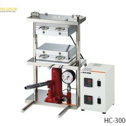 Máy nén ép gia nhiệt loại nhỏ AS ONE 2-8157-13 HC300-15, có chức năng làm mát 1 - 15T