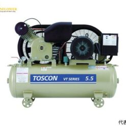 Máy nén khí bôi trơn sê-ri gắn bình chứa (Áp suất thấp) (0.75kW, 0.8 - 1.0MPa, 75L/min) TOSHIBA VT106-7T