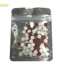Miếng đệm cao su cho nắp lọ Vial Septum (màu đỏ, 100 cái) AS ONE 2-865-17 81-S