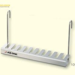 Móc treo pipet 10 hàng (thép không gỉ SUS304, φ15mm, 40 x 110 x 130mm) AS ONE 3-625-02