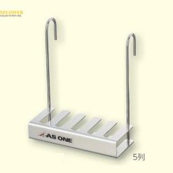 Móc treo pipet 5 hàng (thép không gỉ SUS304, φ15mm, 40 x 110 x 130mm) AS ONE 3-625-01
