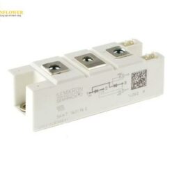 Modul Thyristor kép (1600V, 156A, 7-Pin Semipack2) Semikron SKKT 162/16 E