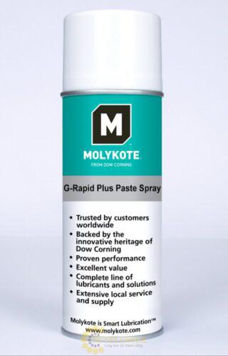 MOLYKOTE G-Rapid Plus Paste Spray - Bình xịt bôi trơn rắn