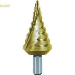 Mũi khoan bước xoắn ốc (2 lưỡi dao, lớp phủ Ti, Φ5.3 - 30,5mm, 9 bước x 4mm) RUKO 101-093T