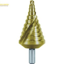 Mũi khoan bước xoắn ốc (2 lưỡi dao, lớp phủ Ti, Φ6.5 - 40,5mm, 11 bước x 4mm) RUKO 101-090T