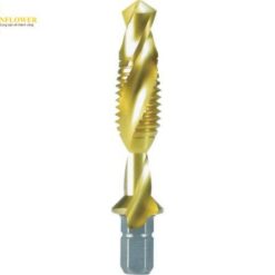 Mũi khoan ren chuôi lục giác (M3X0.5 36mm (Lớp phủ TIN)) RUKO R270014T