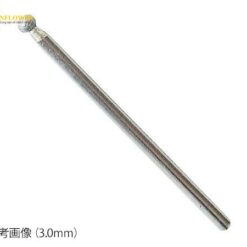 Mũi khoan tròn AS ONE 3-8920-04, bằng thép pha hạt kim cương 0.75mm