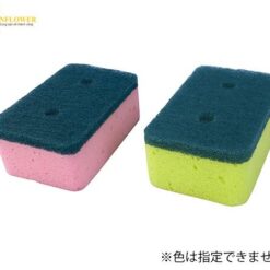 Mút rửa sạch 2 lớp kháng khuẩn 110 x 70 x 42mm Aisen KJ001