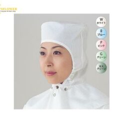 Mũ trùm đầu chống bụi, chống tĩnh điện (màu trắng, size L, hấp tiệt trùng được) GOLDWIN PA1362A