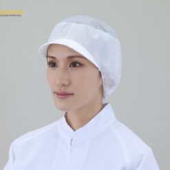 Mũ trùm đầu dùng 1 lần (loại có vành, thông gió, 50 cái) AS ONE 1-6622-02 CA-104
