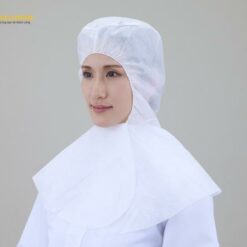 Mũ trùm đầu dùng 1 lần (loại không vành, khăn quàng cổ, 50 cái) AS ONE 1-6622-03 CA-105