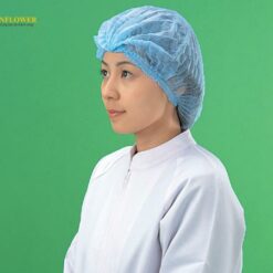 Mũ trùm đầu (màu xanh lam, PP (Polypropylene), 1 túi (50 cái)) AS ONE 8-5658-01
