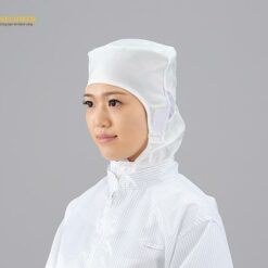Mũ trùm đầu phòng sạch trong thực phẩm với Velcro (màu trắng, size L) GOLDWIN PA1203