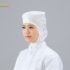 Mũ trùm đầu phòng sạch trong thực phẩm với Velcro (màu trắng, size L) GOLDWIN PA1322