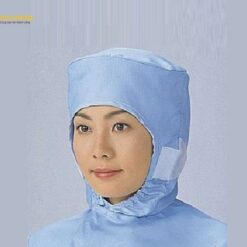 Mũ trùm đầu phòng sạch trong thực phẩm với Velcro (màu xanh lam, size L) GOLDWIN PA1203
