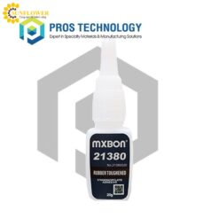 MXBON 21380 Keo CA đen sau khi khô thành dạng cao su dẻo hóa