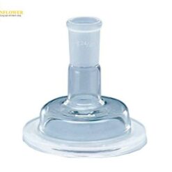 Nắp bình thủy tinh 1 cổ φ120mm Borosilicate glass -1 AS ONE 6-741-19