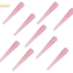 Nắp cắm Silicone dài (màu hồng, 14 x 10 x 23mm, 100 cái) ARAM 8 pink