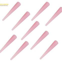 Nắp cắm Silicone dài (màu hồng, 8.5 x 4.5 x 21mm, 100 cái) ARAM 5 pink