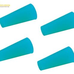 Nắp cắm Silicone dài (màu xanh lá cây, 16 x 12 x 25mm, 100 cái) ARAM 9 green