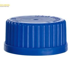 Nắp chai thủy tinh màu xanh lam AS ONE 3-6007-07 2070 UPP32