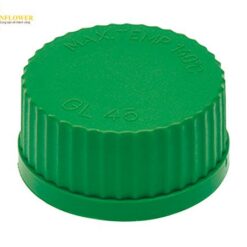 Nắp chai vặn vít màu xanh lá cây GL45 AS ONE 3-9795-03