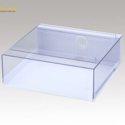 Nắp chụp hút mùi di động kiểu trượt (PVC (vinyl chloride resin), PP (polypropylene), 580 x 625 x 235mm) AS ONE 3-4064-35