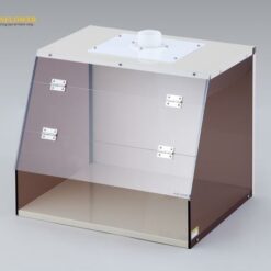 Nắp chụp hút mùi phòng thí nghiệm (Thép phủ melamine, PMMA (acrylic) trong suốt, PP (polypropylene), 600 x 500 x 500mm) AS ONE 3-4064-36