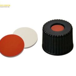 Nắp nhựa PP màu đen dùng cho lọ đựng mẫu LLG Labware 4008209