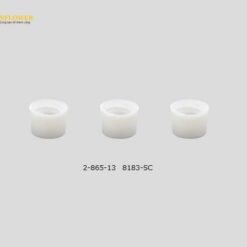 Nắp nhựa PP màu trắng 100 pcs AS ONE 2-865-13 8183-SC