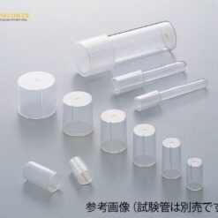 Nắp nhựa PP (polypropylene) dùng 1 lần (φ15.5 x 30mm, 100 Pcs) AS ONE 6-761-01 P-13