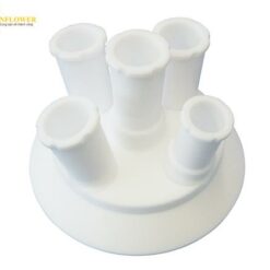 Nắp PTFE (5 cổ, tách rời, φ100 x φ138 x 45mm) ASAHI SEISAKUSHO DN100