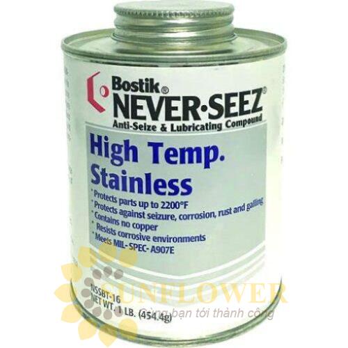 Never-Seez NSSBT-16 High Temp. Stainless 1 LB. Brush Top Can