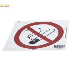 Nhãn cấm hút thuốc PET đen/ đỏ/ trắng 200 x 200mm Brady 250002