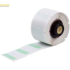 Nhãn cáp tự dán (sử dụng với BMP61, BMP71, TLS2200, TLSPC LINK, 25.4mm x 25.4mm, màu xanh / trong suốt) Brady PTL-19-427-GR
