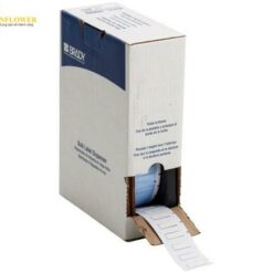 Nhãn đánh dấu cáp (màu trắng, 8.5mm x 12.89mm) Brady BM71-187-1-342-2