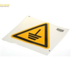Nhãn nối đất (PET tự dính màu đen/ vàng, 173mm x 200mm) Brady 250289