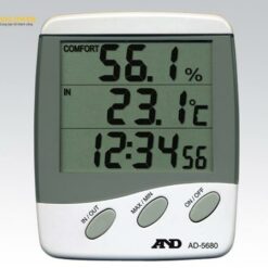 Nhiệt ẩm kế (-10 - +50oC (internal), -50 - +70oC (external) / 20 - 100%RH) A&D (AND) AD-5680