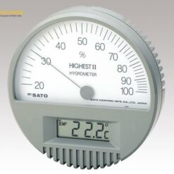 Nhiệt ẩm kế chính xác (0 - 50oC / 20 - 100%RH) Sato Keiryoki Mfg 7542-00