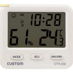 Nhiệt ẩm kế kỹ thuật số (-10 đến +50oC, 10 đến 90%RH) CUSTOM CTH-230
