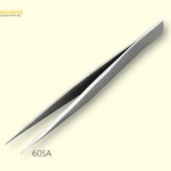 Nhíp (125mm, đầu tip 60mm, thép không gỉ Stainless Steel (SUS302)) AS ONE 3-6681-03 60SA