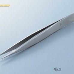 Nhíp chính xác (DURAX(TM) 46Cr13, 120mm) RUBIS No.3