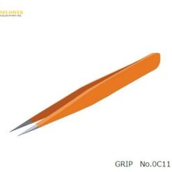 Nhíp MEISTER GRIP (110mm, thép chống axit, phần tay nắm phủ nhựa Epoxy) RUBIS No.0C11