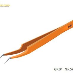 Nhíp MEISTER GRIP (112mm, thép chống axit, phần tay nắm phủ nhựa Epoxy) RUBIS No.5AR