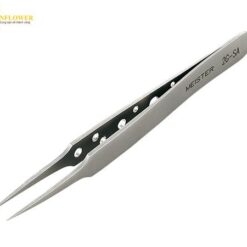 Nhíp MEISTER (Thép rất mỏng chịu axit, 115mm) AS ONE 1-6996-01 2G-SA