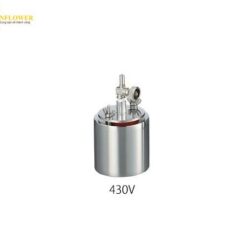 Nồi bằng thép không gỉ có van chân không dùng cho máy nghiền AS ONE 3-783-01 430V