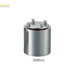 Nồi đựng mẫu bằng thép không gỉ AS ONE 1-3951-03, 3000ml dùng cho máy nghiền