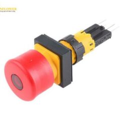 Nút nhấn dừng khẩn cấp (loại tròn, màu đỏ, 16mm) Eaton Q25LPV