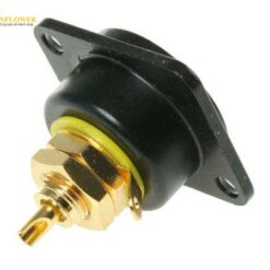 Ổ cắm RCA gắn bảng điều khiển (màu đen, có tiếp điểm mạ vàng trên nền niken, 16A) Neutrik NF2D-B4